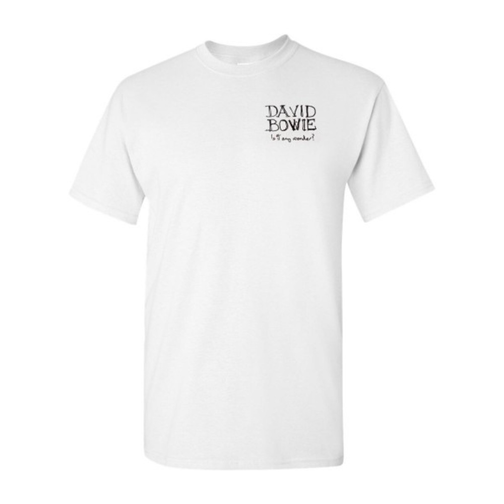 David Bowie White Is It Any Wonder? T-Shirt